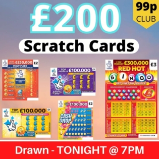 £200 Scratch Card Competition
