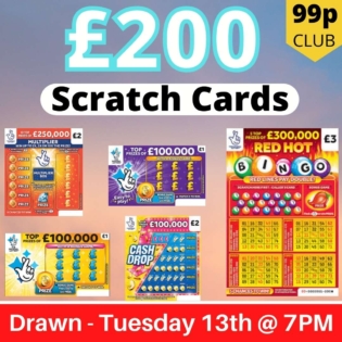 £200 Scratch Card Competition