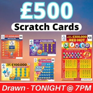 £500 of Scratch Cards Competition