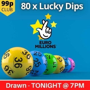 80x Euromillions Lucky Dips Competition
