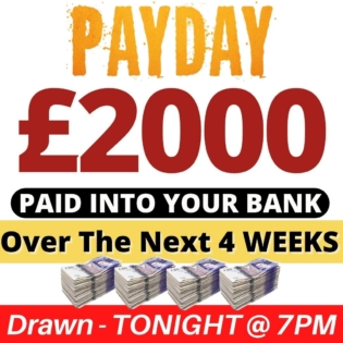 £500 a week for 4 weeks competition