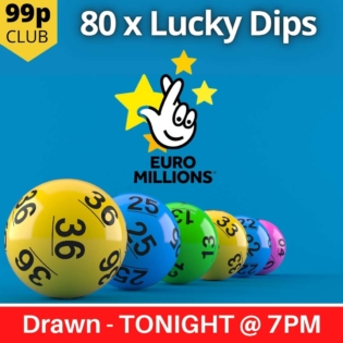 80x EuroMillions Lucky Dips Competition
