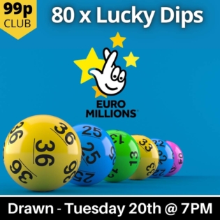 80x EuroMillions Lucky Dips Competition