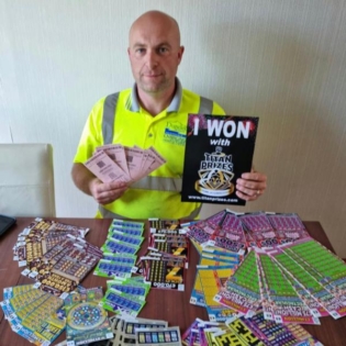 David Sproul - Scratch Card and EuroMillions Winner