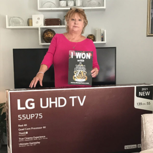 Janet Mogie - LG TV Winner
