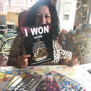 Mandy Short - £500 Scratch Cards Winner
