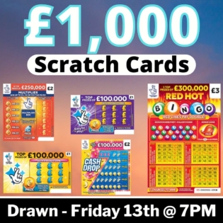 £1000 Scratch Cards