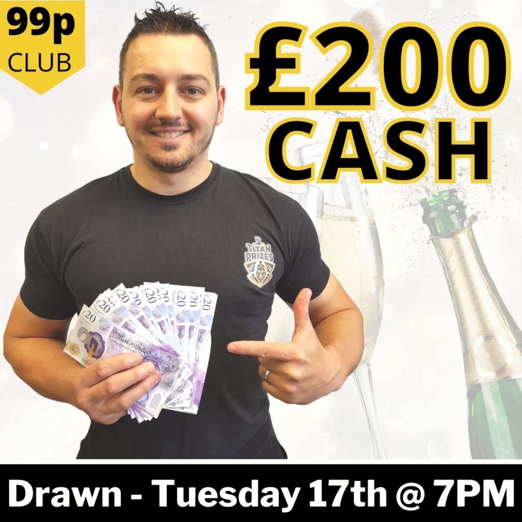 £200 Cash for 99p Competition