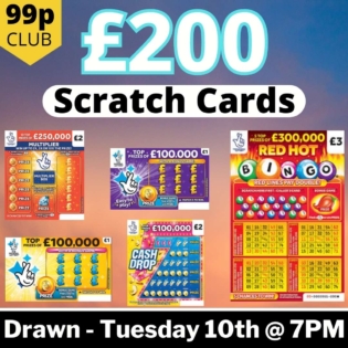 £200 of Scratch Cards Competition