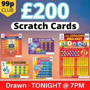 £200 of Scratch Cards Competition
