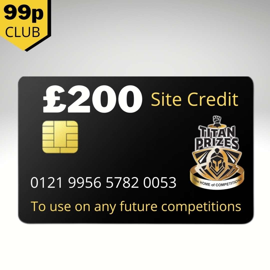 £200 Site Credit Competition