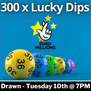 300 x EuroMillions Lucky Dips Competition