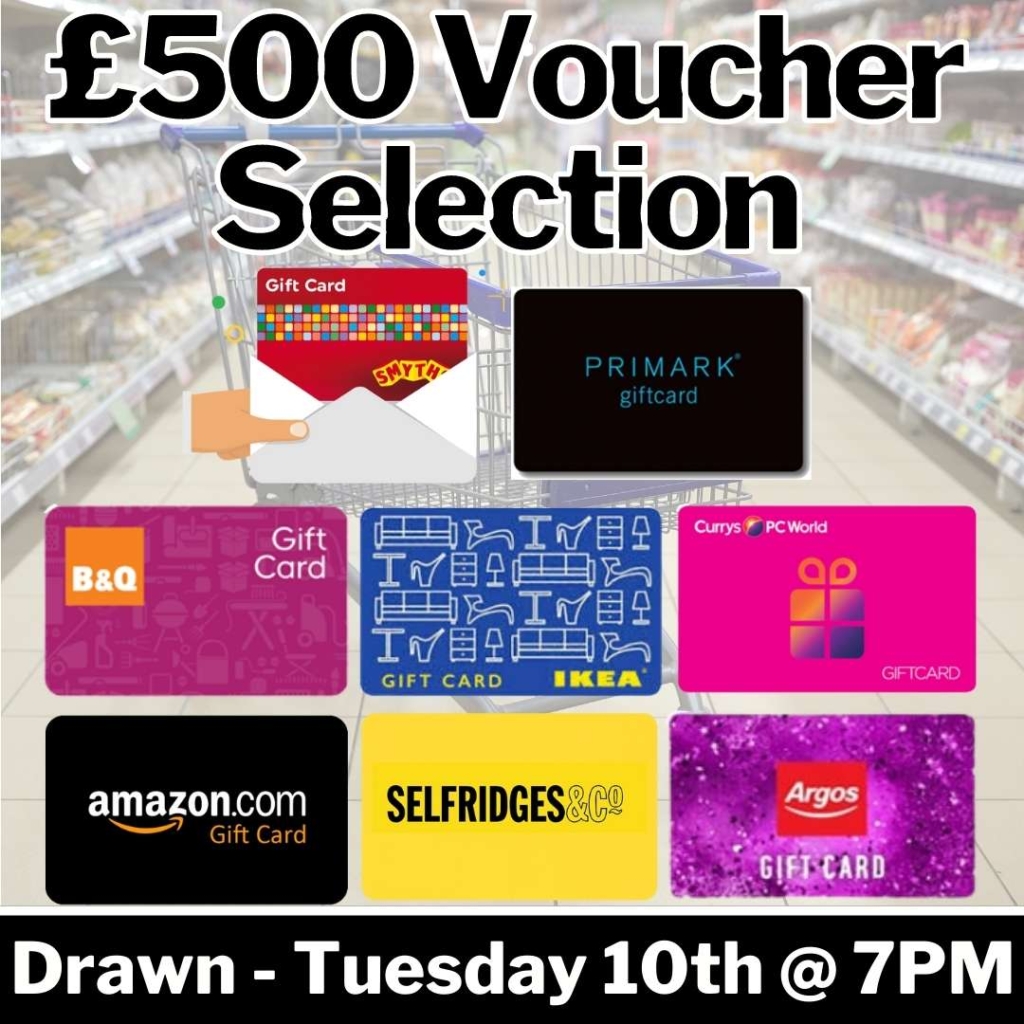 £500 Voucher Selection Competition