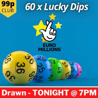 60x EuroMillions Lucky Dips