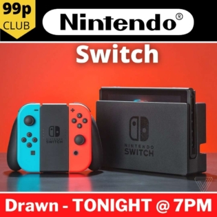 Nintendo Switch for 99p Competition