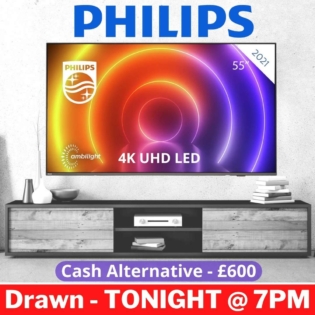 Philips 55 Inch Ambilight 4K UHD LED TV Competition
