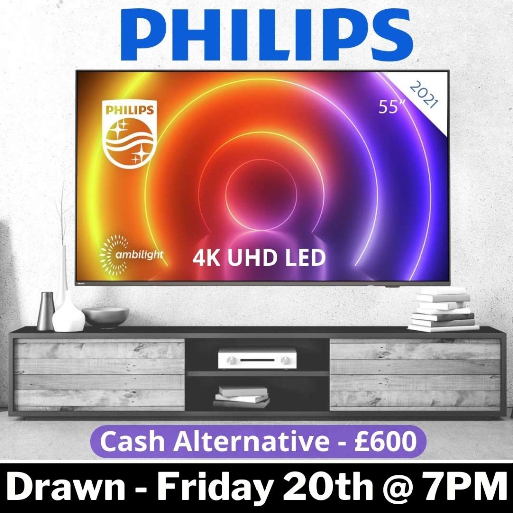 Philips 55 Inch Ambilight 4K UHD LED TV Competition