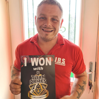 Steve Hands - £200 Cash Winner