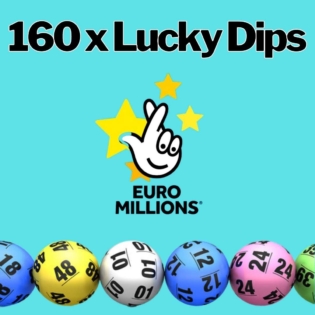 160x EuroMillions Lucky Dips