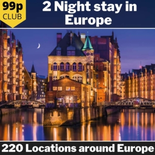 2-Night Stay in Europe Competition