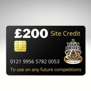 £200 Site Credit Competition