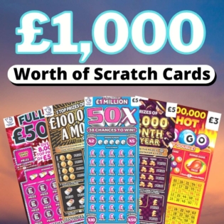 £1000 of Scratch Cards