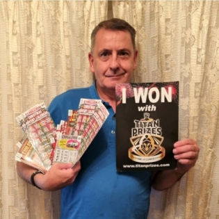 Kevin Cadman - Scratch Card Winner