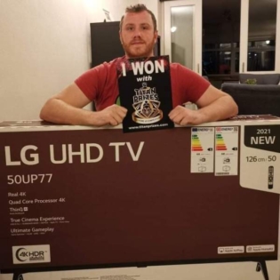 Reece Taylor - 50 Inch LG TV Winner