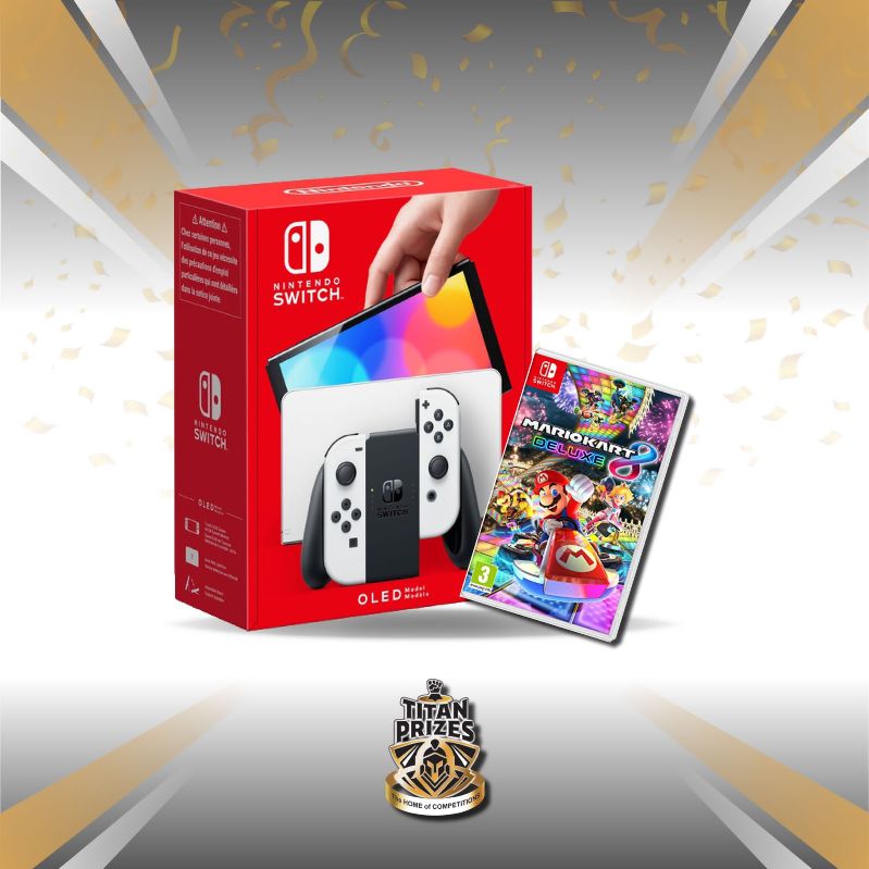 Nintendo Switch OLED + Mario Kart 8 Deluxe