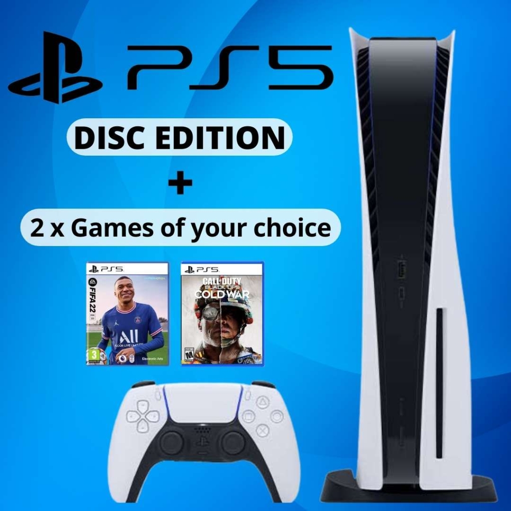 PS5 & 2 Games of Your Choice
