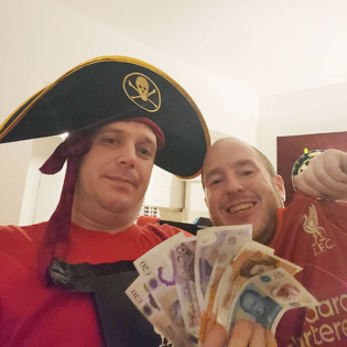 Alan Pinder and Jambo Gray - Titan Winners
