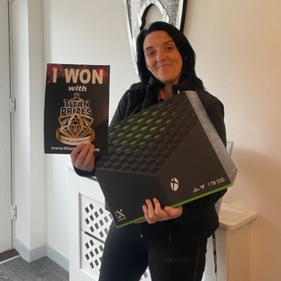 Clare Moffat - Xbox Winner