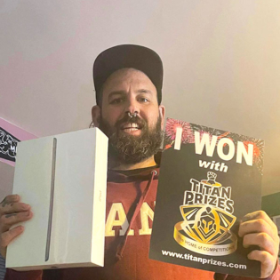 Jamie Taylor - iPad Winner