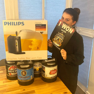Danielle Bromley - Perfectdraft Winner