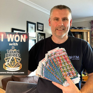 Graham Norman - £1500 Scratch Cards Winner