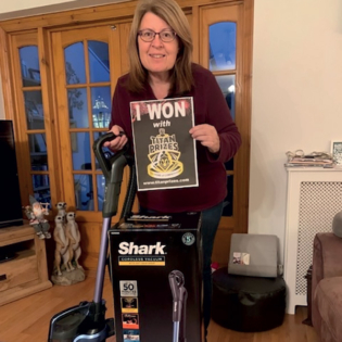 Helen Hughes - Shark Vacuum Winner