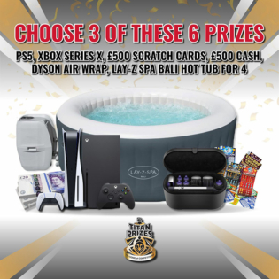 Choose 3 Prizes