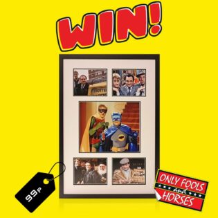 WIN this Only Fools and Horses memorabilia signed frame