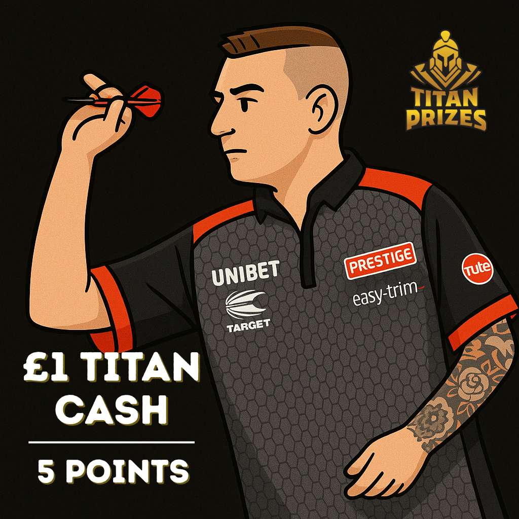 Nathan Aspinall -  £1 Titan Cash  5 Points