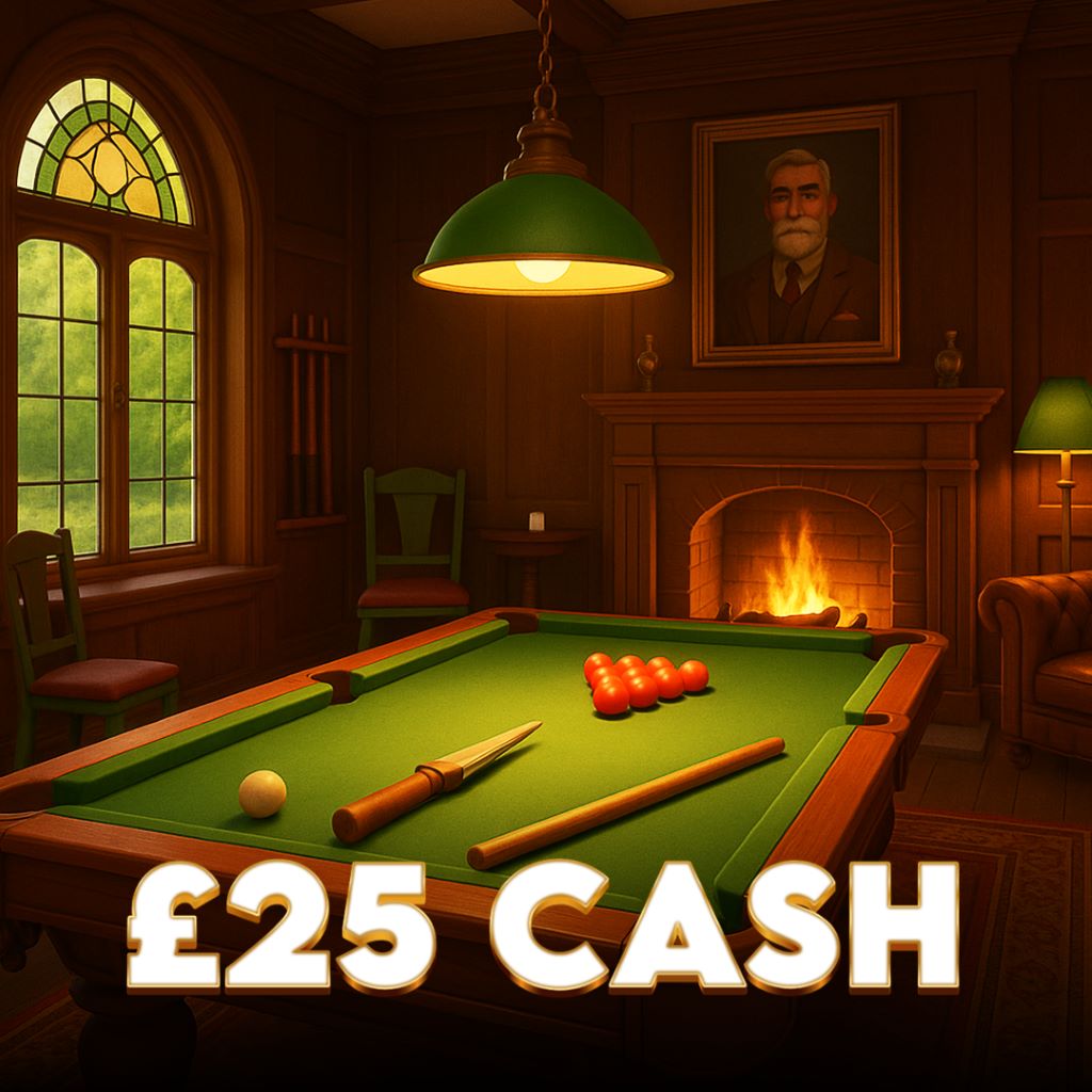 ROOM: Billiard Room: £25 Cash