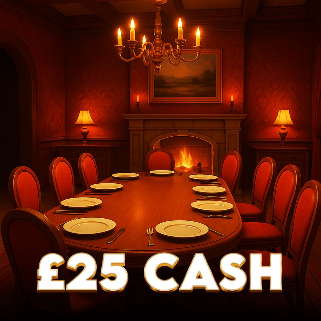 ROOM: Dining Room: £25 Cash