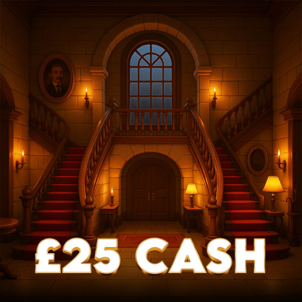 ROOM: Hall: £25 Cash