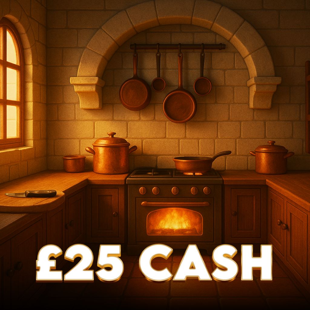 ROOM: Kitchen: £25 Cash