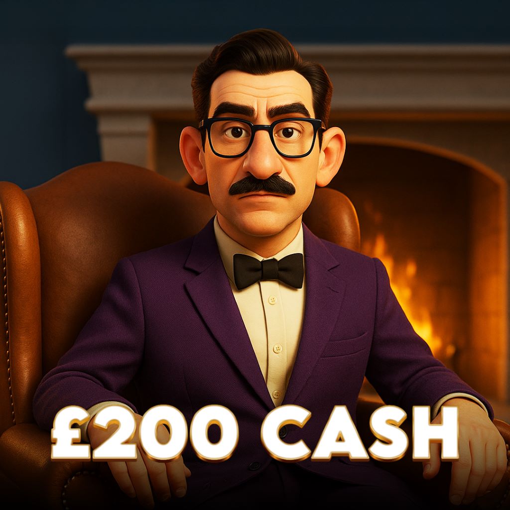 SUSPECT: Professor Plum: £200 Cash